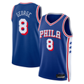 Vanessashop P.76ers #8 Paul George Royal 2024 Offseason Addition Swingman Jerseys