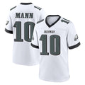Vanessashop P.Eagles #10 Braden Mann Player White Game Home Stitched Jerseys