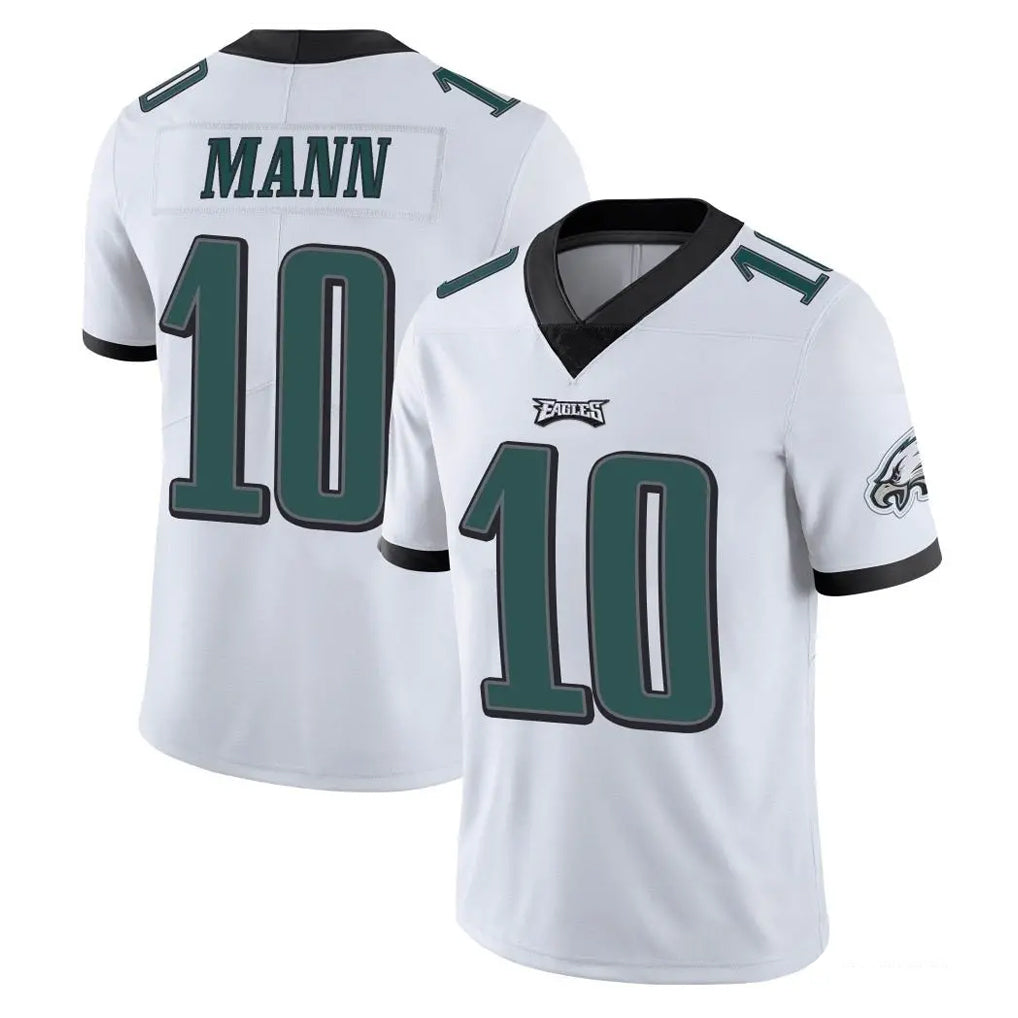 Vanessashop P.Eagles #10 Braden Mann Player White Limited Vapor Untouchable Home Game Stitched Jerseys