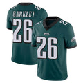 Vanessashop P.Eagles #26 Saquon Barkley Player Team Color Green Vapor Untouchable Home Game Stitched Jerseys