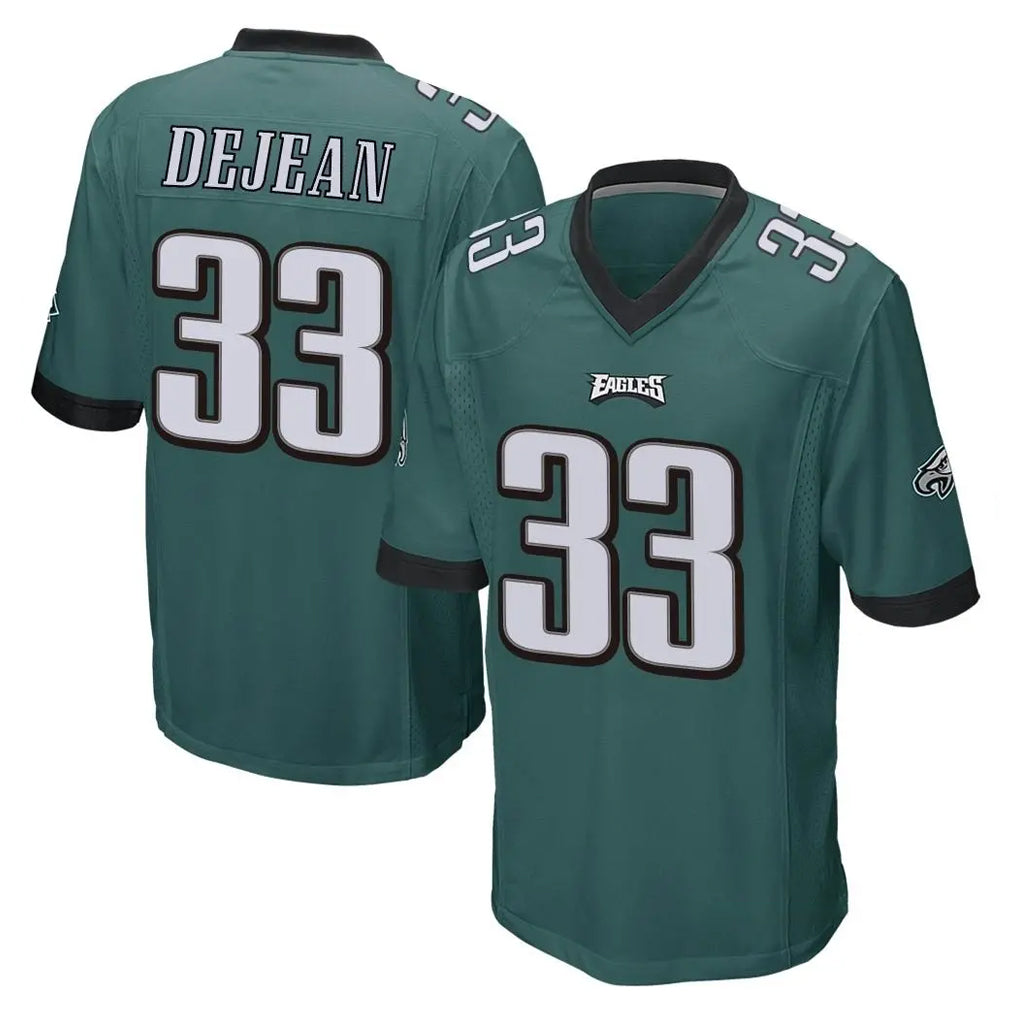 Vanessashop P.Eagles #33 Cooper DeJean Player Team Color Green Home Game Stitched Jerseys