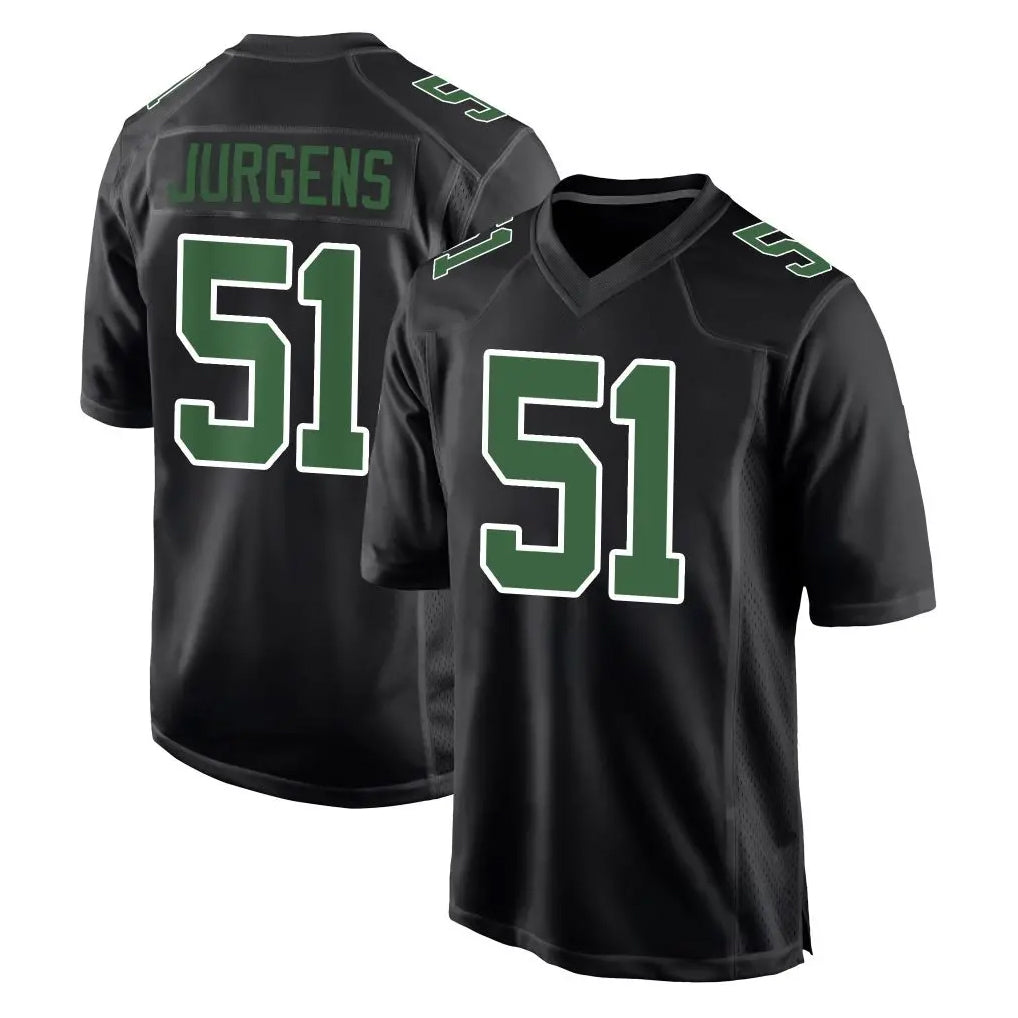 Vanessashop P.Eagles #51 Cam Jurgens Player Carbon Green Fashion Home Game Stitched Jerseys