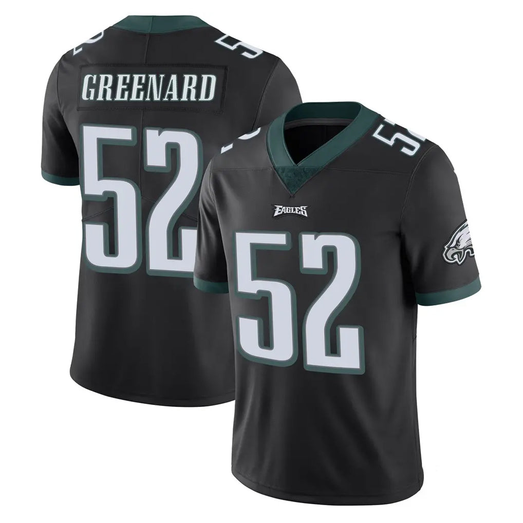 Vanessashop P.Eagles #52 Jonathan Greenard Player Black Limited Vapor Untouchable Home Game Stitched Jerseys