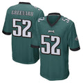 Vanessashop P.Eagles #52 Jonathan Greenard Player Team Color Green Home Game Stitched Jerseys