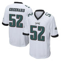 Vanessashop P.Eagles #52 Jonathan Greenard Player White Home Game Stitched Jerseys