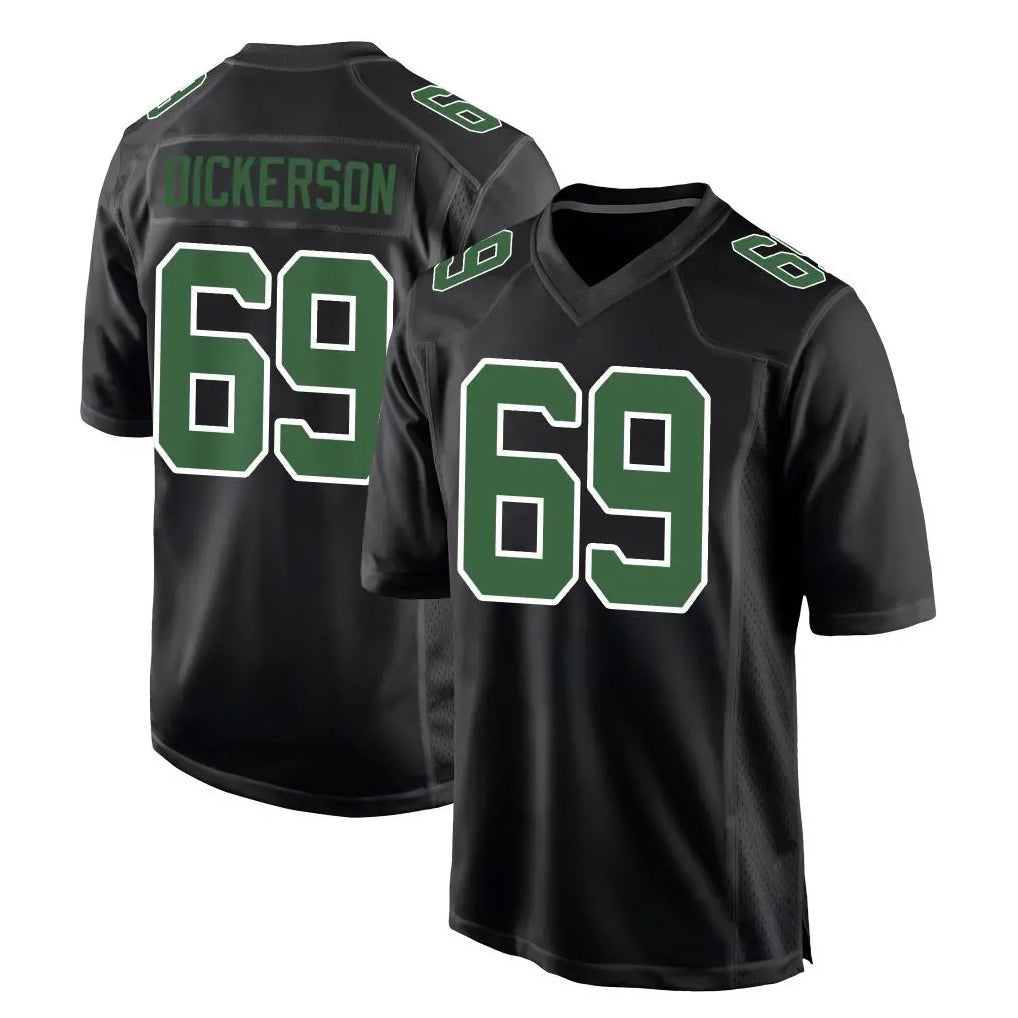 Vanessashop P.Eagles #69 Landon Dickerson Player Carbon Green Fashion Home Game Stitched Jerseys