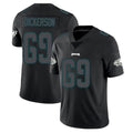 Vanessashop P.Eagles #69 Landon Dickerson Player Limited Black Impact Home Game Stitched Jerseys