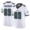 Vanessashop P.Eagles #69 Landon Dickerson Player White Limited Vapor F.U.S.E. Home Game Stitched Jerseys