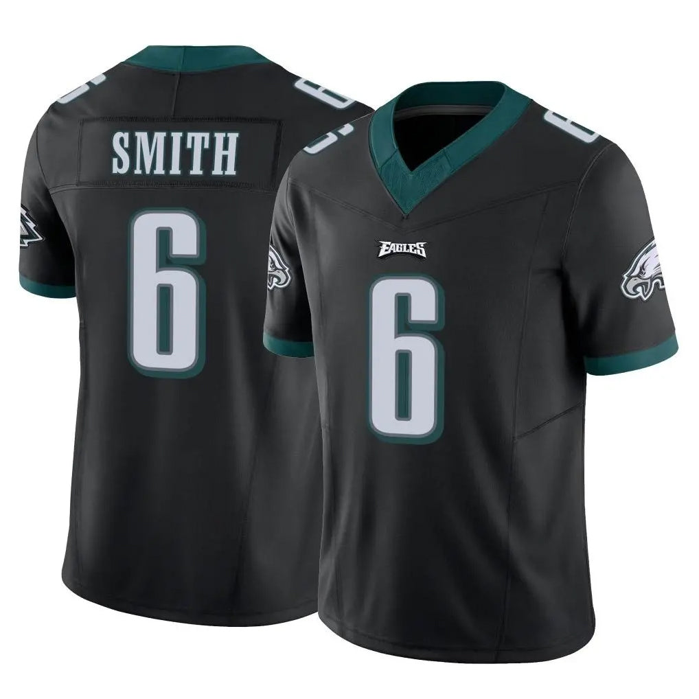 Vanessashop P.Eagles #6 DeVonta Smith Player Black Limited Vapor F.U.S.E. Home Game Stitched Jerseys