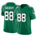 Vanessashop P.Eagles #88 Dallas Goedert Player Green Kelly Alternate Vapor F.U.S.E. Home Game Stitched Jerseys