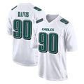 Vanessashop P.Eagles #90 Jordan Davis Player White Tundra Fashion Home Game Stitched Jerseys