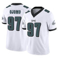 Vanessashop P.Eagles #97 Moro Ojomo Player White Limited Vapor F.U.S.E. Home Game Stitched Jerseys