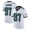 Vanessashop P.Eagles #97 Moro Ojomo Player White Limited Vapor Untouchable Home Game Stitched Jerseys