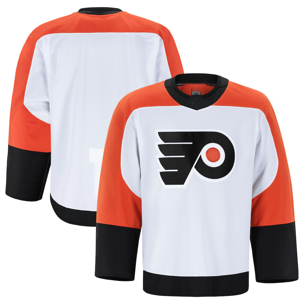 Vanessashop P.Flyers White Away Authentic Pro Jerseys