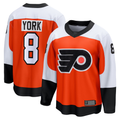 Vanessashop P.Flyers #8 Cam York Orange Home Breakaway Jerseys