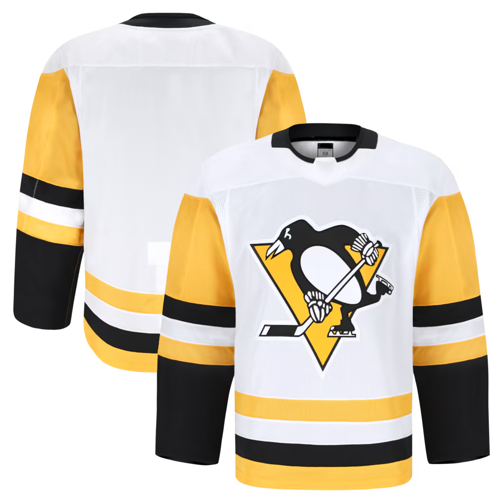 Vanessashop P.Penguins White Away Premium Jersey