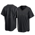 Vanessashop P.Phillies #2 Justin Crawford Player Black Pitch Fashion Limited T-shirt Stitched Jerseys