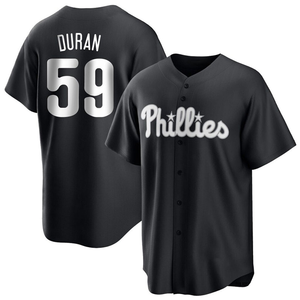 Vanessashop P.Phillies #59 Jhoan Duran Player Black Alt Fashion Home Game Stitched Jerseys