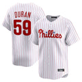 Vanessashop P.Phillies #59 Jhoan Duran Player White Home Limited Stitched Jerseys
