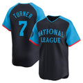 Vanessashop P.Phillies #7 Trea Turner Player Navy National League All-Star Limited Game Stitched Jerseys