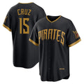 Vanessashop P.Pirates #15 Oneil Cruz Player Black 2026 City Connect Home Game Stitched Jerseys