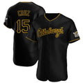 Vanessashop P.Pirates #15 Oneil Cruz Player Black Home Limited Elite Stitched Jerseys