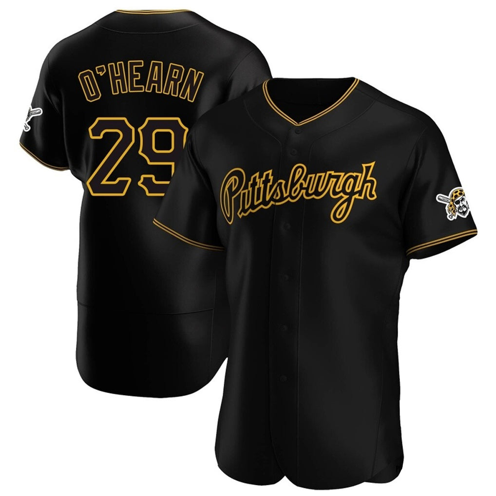 Vanessashop P.Pirates #29 Ryan O¡¯Hearn Player Black Home Limited Elite Stitched Jerseys