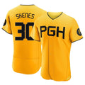 Vanessashop P.Pirates #30 Paul Skenes Player Gold City Connect Home Limited Elite Stitched Jerseys