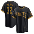 Vanessashop P.Pirates #32 Henry Davis Player Black 2026 City Connect Home Game Stitched Jerseys