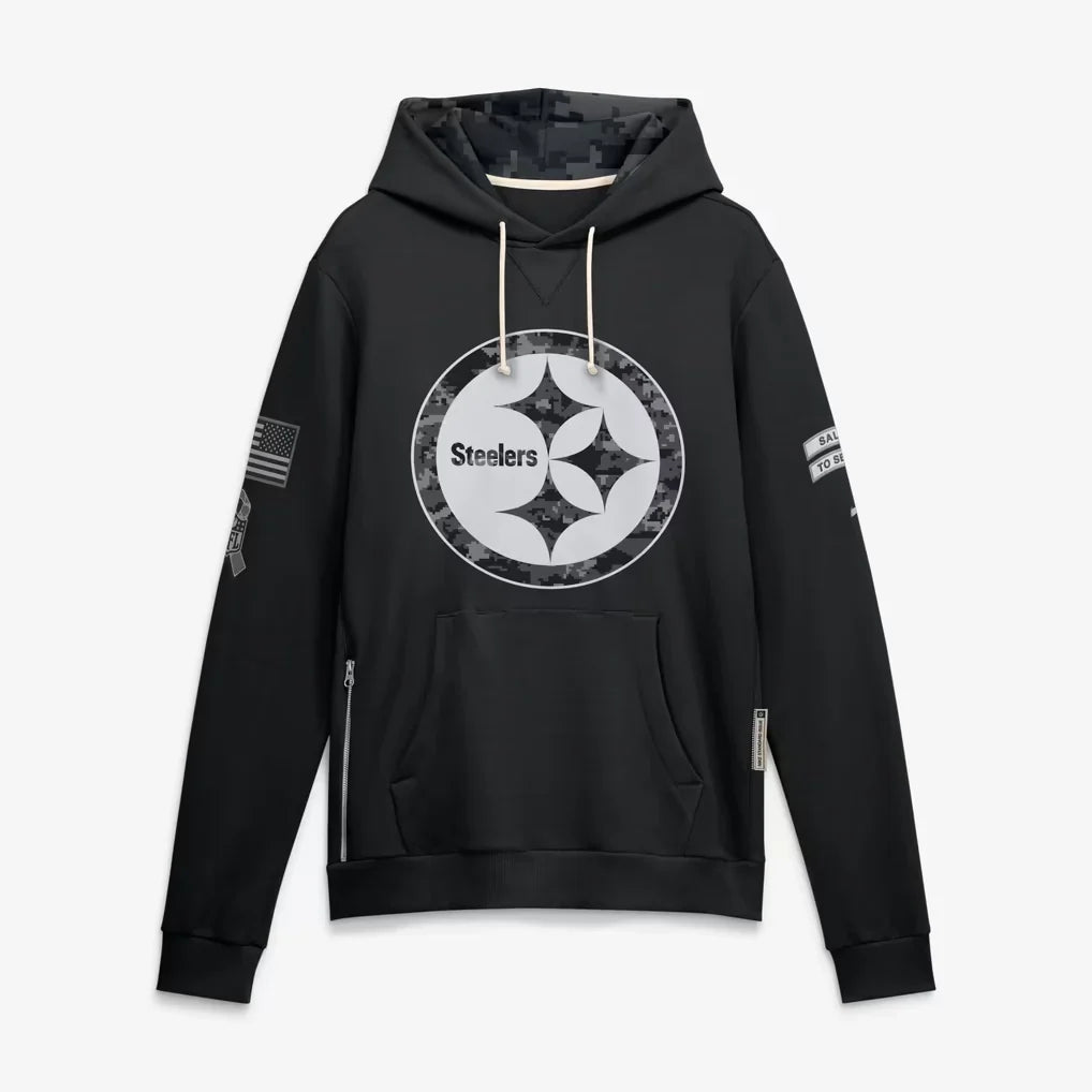 Vanessashop P.Steelers 2026 Salute To Service Club Pullover Hoodie Cheap sale Birthday and Christmas gifts Stitched American Football Jersey