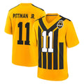 Vanessashop P.Steelers #11 Michael Pittman Jr. Player Gold Limited 1933 Throwback Home Game Stitched Jerseys