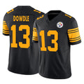 Vanessashop P.Steelers #13 Rico Dowdle Player Black Limited 2nd Alternate Vapor F.U.S.E. Home Game Stitched Jerseys