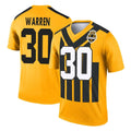 Vanessashop P.Steelers #30 Jaylen Warren Player Gold Legend Limited 1933 Throwback Performance Home Game Stitched Jerseys