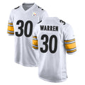 Vanessashop P.Steelers #30 Jaylen Warren Player White Home Game Stitched Jerseys