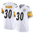 Vanessashop P.Steelers #30 Jaylen Warren Player White Limited Vapor F.U.S.E. Home Game Stitched Jerseys