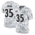 Vanessashop P.Steelers #35 Jamel Dean Player Arctic Camo Limited Salute To Service Home Game Stitched Jerseys