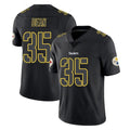 Vanessashop P.Steelers #35 Jamel Dean Player Black Impact Limited Home Game Stitched Jerseys