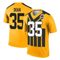 Vanessashop P.Steelers #35 Jamel Dean Player Gold Legend Limited 1933 Throwback Performance Home Game Stitched Jerseys