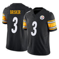 Vanessashop P.Steelers #3 Jaquan Brisker Player Black Limited Vapor F.U.S.E. Home Game Stitched Jerseys