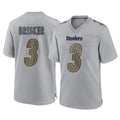 Vanessashop P.Steelers #3 Jaquan Brisker Player Gray Atmosphere Fashion Home Game Stitched Jerseys