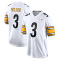Vanessashop P.Steelers #3 Jaquan Brisker Player White Home Game Stitched Jerseys