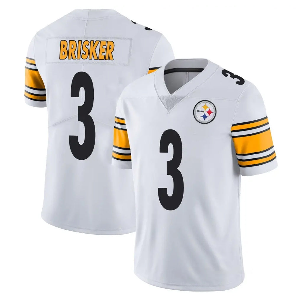 Vanessashop P.Steelers #3 Jaquan Brisker Player White Limited Vapor Untouchable Home Game Stitched Jerseys