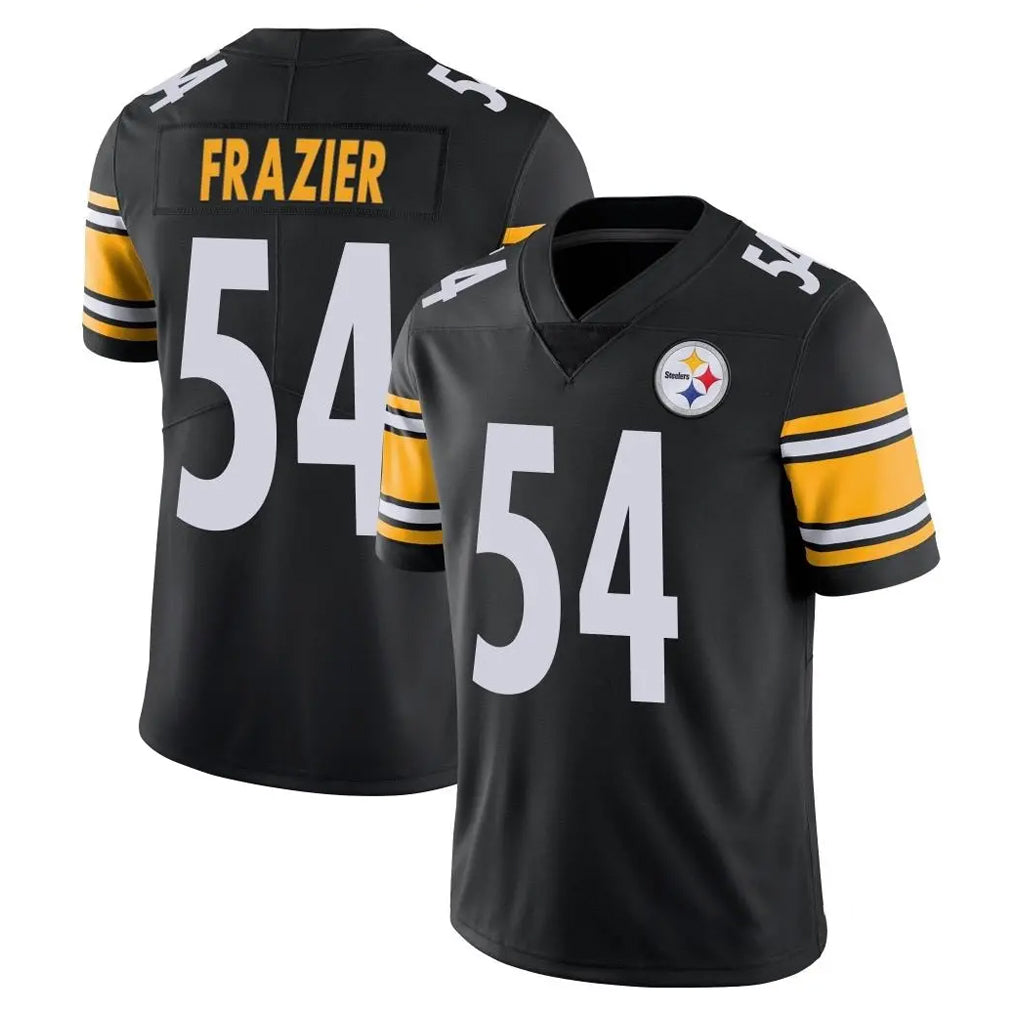 Vanessashop P.Steelers #54 Zach Frazier Player Black Limited Vapor Untouchable Home Game Stitched Jerseys