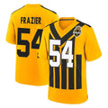 Vanessashop P.Steelers #54 Zach Frazier Player Gold Limited 1933 Throwback Home Game Stitched Jerseys