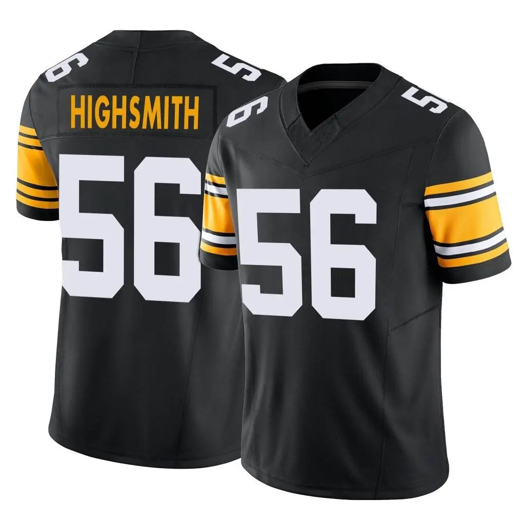 Vanessashop P.Steelers #56 Alex Highsmith Player Black Limited Alternate Vapor F.U.S.E. Home Game Stitched Jerseys