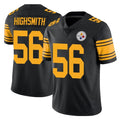 Vanessashop P.Steelers #56 Alex Highsmith Player Black Limited Color Rush Home Game Stitched Jerseys