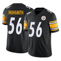 Vanessashop P.Steelers #56 Alex Highsmith Player Black Limited Vapor F.U.S.E. Home Game Stitched Jerseys
