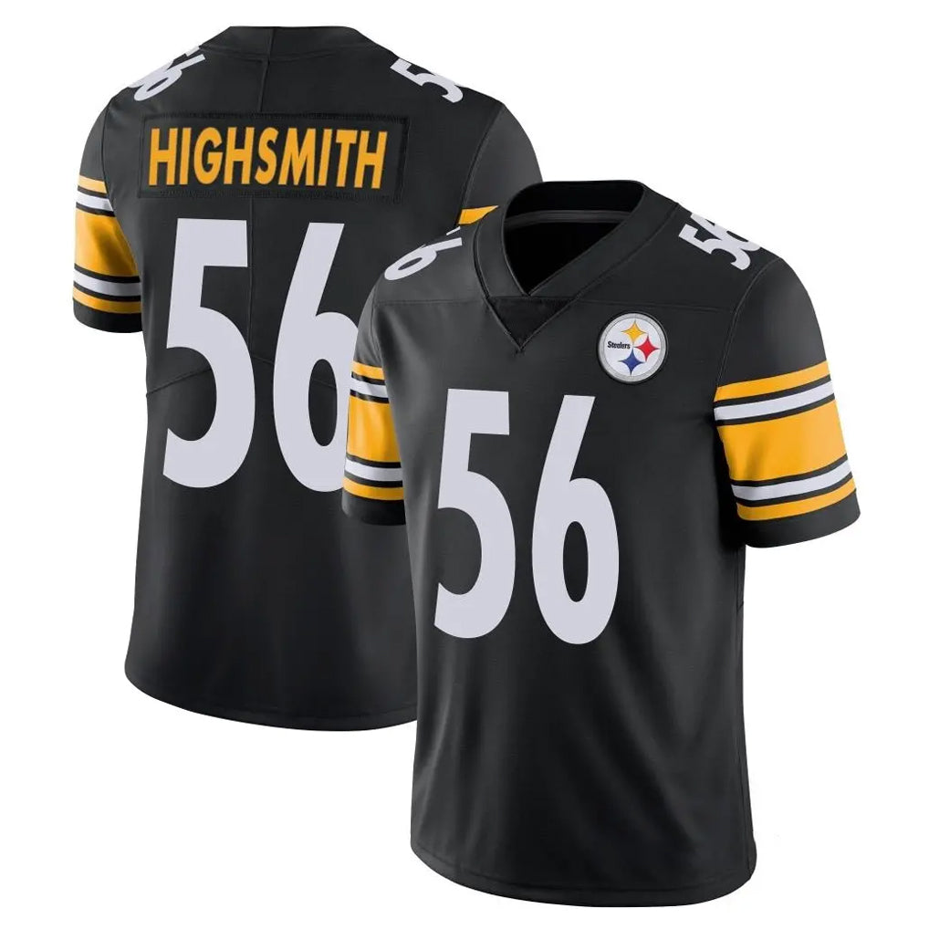 Vanessashop P.Steelers #56 Alex Highsmith Player Black Limited Vapor Untouchable Home Game Stitched Jerseys