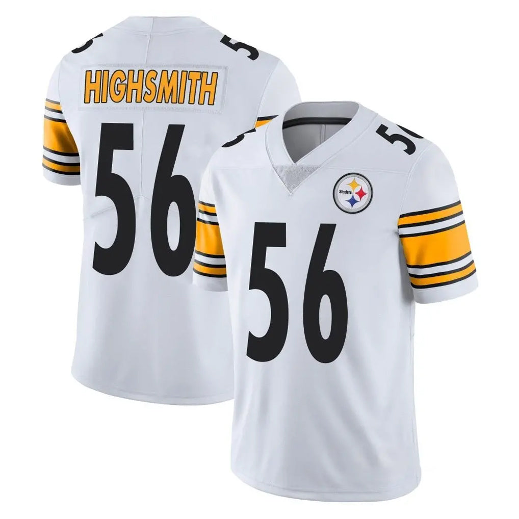 Vanessashop P.Steelers #56 Alex Highsmith Player White Limited Vapor Untouchable Home Game Stitched Jerseys