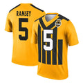 Vanessashop P.Steelers #5 Jalen Ramsey Player Gold Legend Limited 1933 Throwback Performance Home Game Stitched Jerseys